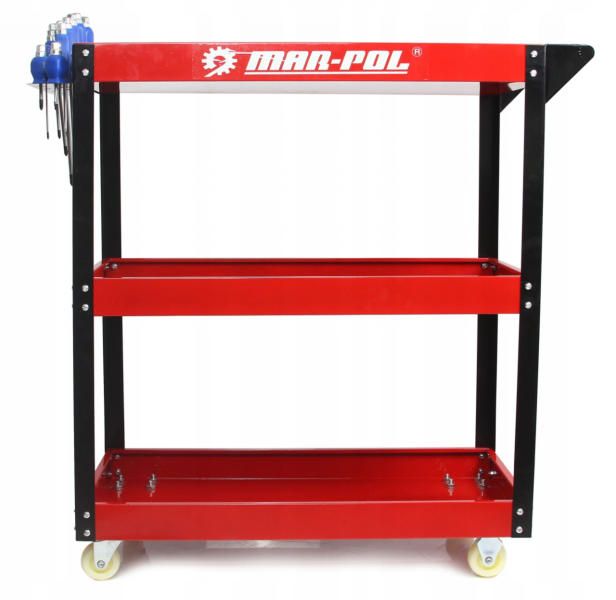 Mar-pol műhelykocsi 3 polcos 