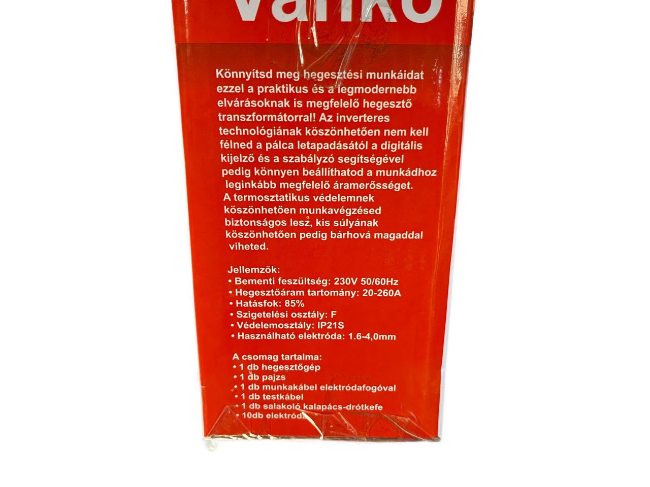 Vanko inverteres mini hegesztő 300A