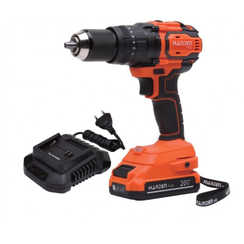 Harden Akkus fúró-csavarozó BL motor 20V Li-ion 80Nm 1db Akku+töltő