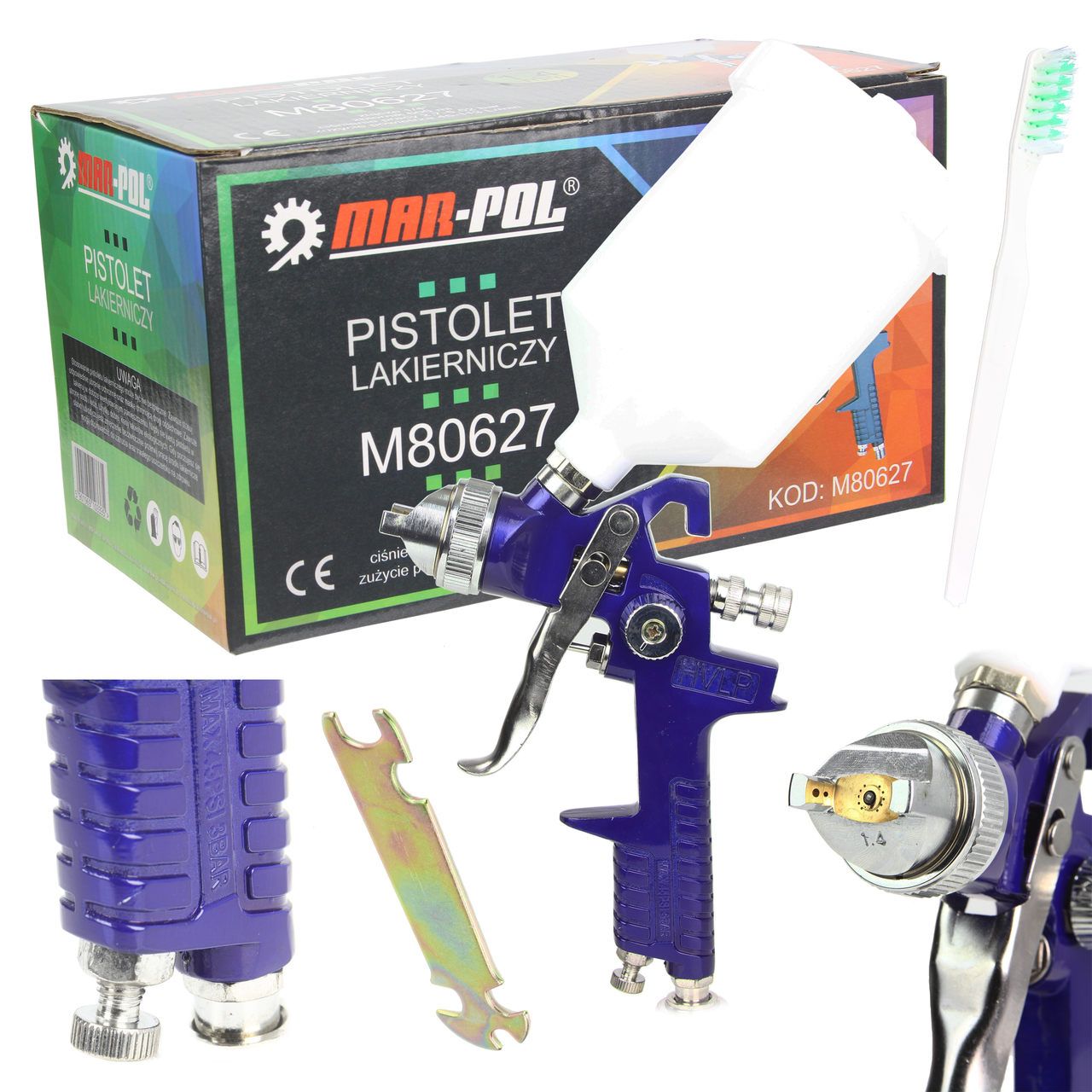 Mar-Pol fényező pisztoly 1.4mm Mar-Pol fényező pisztoly 1.4mm