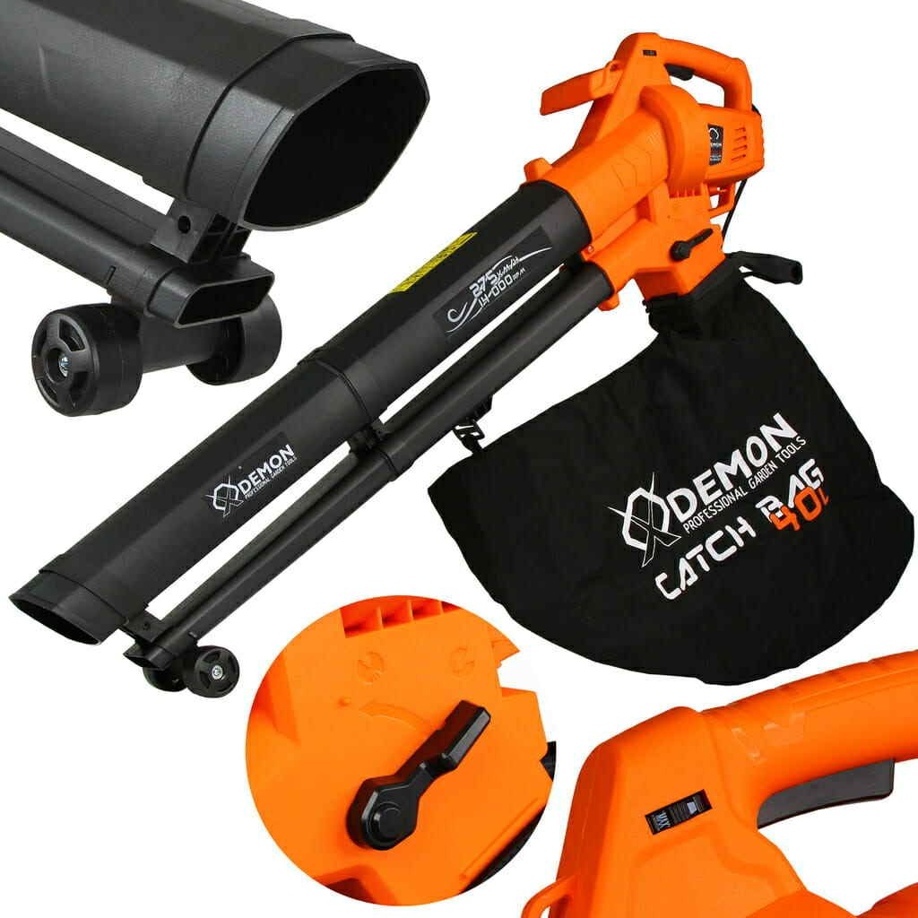 Demon 3in1 lombfúvó-szívó aprító M88165 