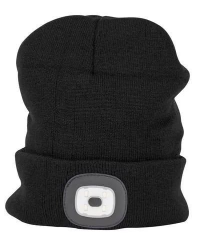 Téli sapka LED lámpával