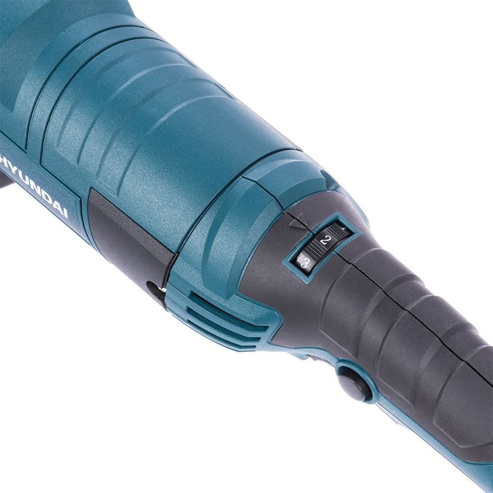 Hyundai sarokcsiszoló fordulatszám szabályzóval 125mm 1200W Hyundai sarokcsiszoló fordulatszám szabályzóval 125mm 1200W