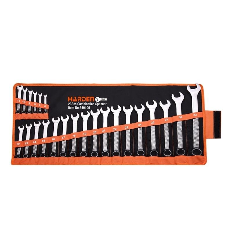 HARDEN csillag-villás kulcs készlet 6-32mm ig