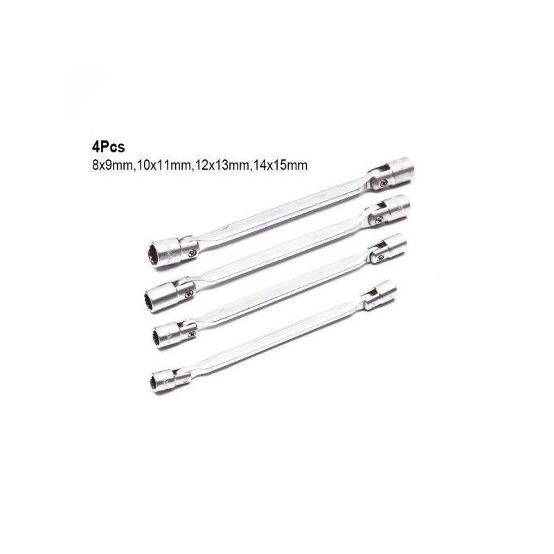 Dugókulcs készlet csillag-villás kulcsokkal 77r. 1/2"-1/4" Harden