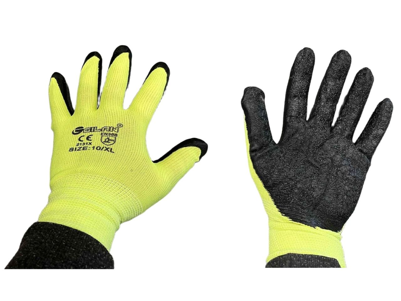 Tenyér mártott szerelő kesztyű 10/xl Tenyér mártott szerelő kesztyű 10/xl