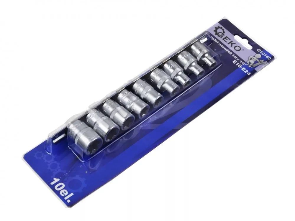 GEKO E-torx 4-14mm 3/8"