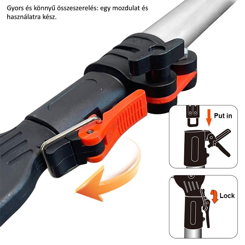 Harden magassági ágvágó teleszkópos nyéllel 1.5-3m