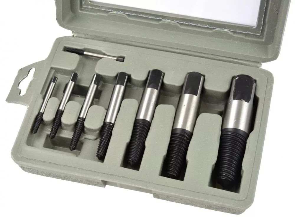 Törtcsavar kiszedő 8db-os GEKO 4-20mm