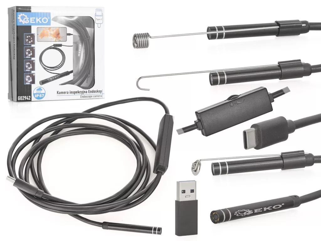 Endoszkóp kamera GEKO (usb "c") Endoszkóp kamera GEKO (usb "c")