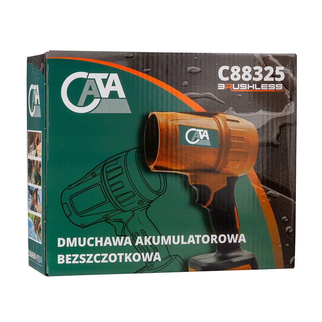CATA C88325 akkus lefúvató nagy teljesítményű 2db akku + töltő CATA C88325 akkus lefúvató nagy teljesítményű 2db akku + töltő